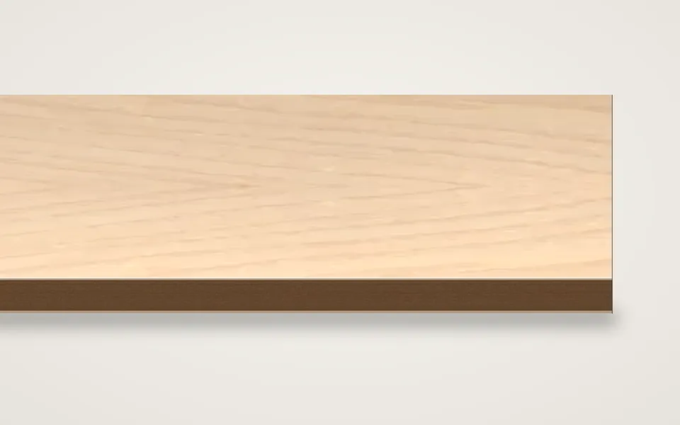 Ahorn amerikanisch furnierte HDF-Platte 7 mm – 600 × 800 mm, Zuschnitt nach Maß