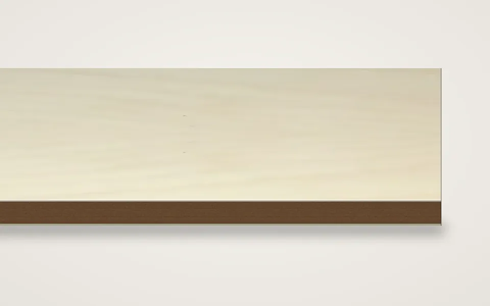 Ahorn europäisch furnierte HDF-Platte 7 mm – 600 × 800 mm, Zuschnitt nach Maß