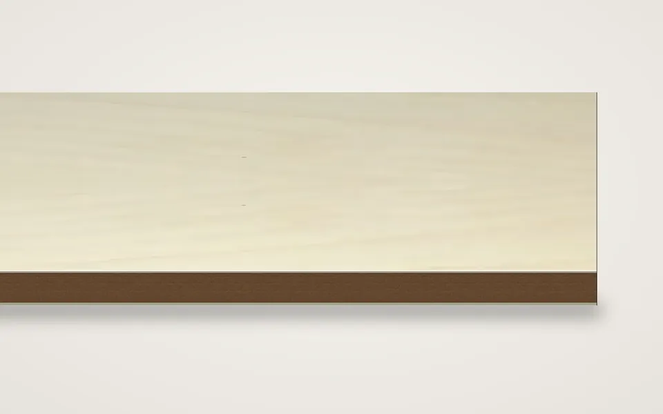Ahorn furnierte HDF-Platte 7 mm – 500 × 1000 mm, Zuschnitt nach Maß