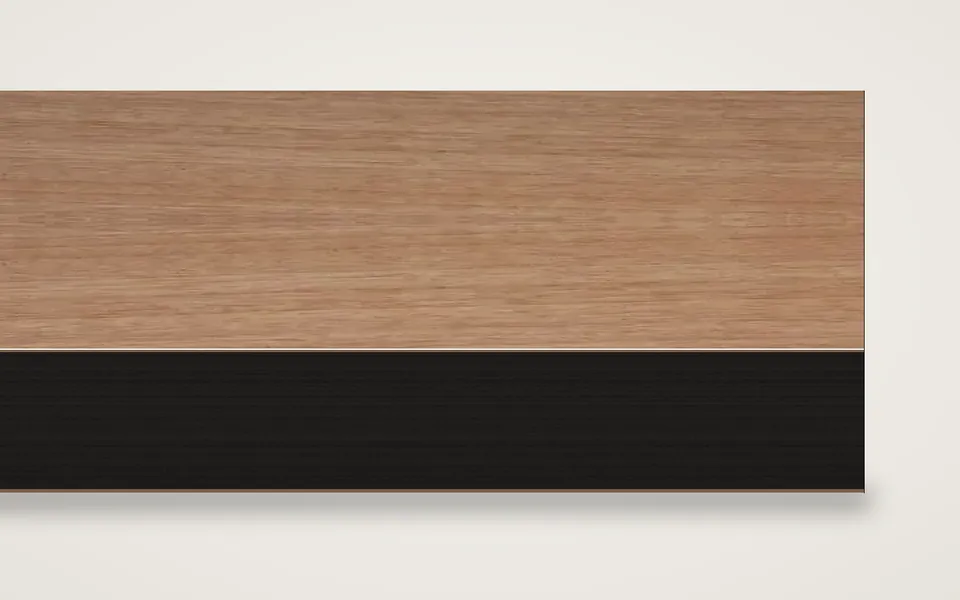 Aningré furnierte MDF-Platte schwarz durchgefärbt 20 mm – 600 × 800 mm, Zuschnitt nach Maß