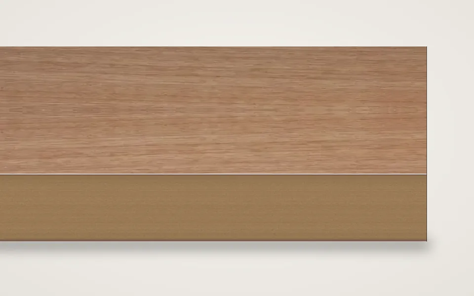 Aningré furnierte MDF-Platte 19 mm – 500 × 1000 mm, Zuschnitt nach Maß