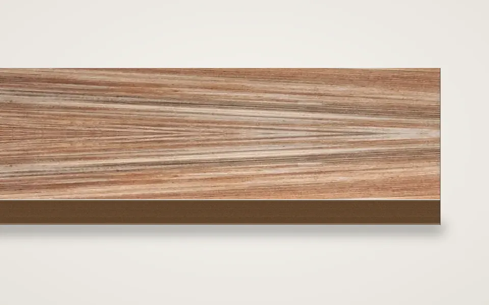 Banane furnierte HDF-Platte 7 mm – 600 × 800 mm, Zuschnitt nach Maß