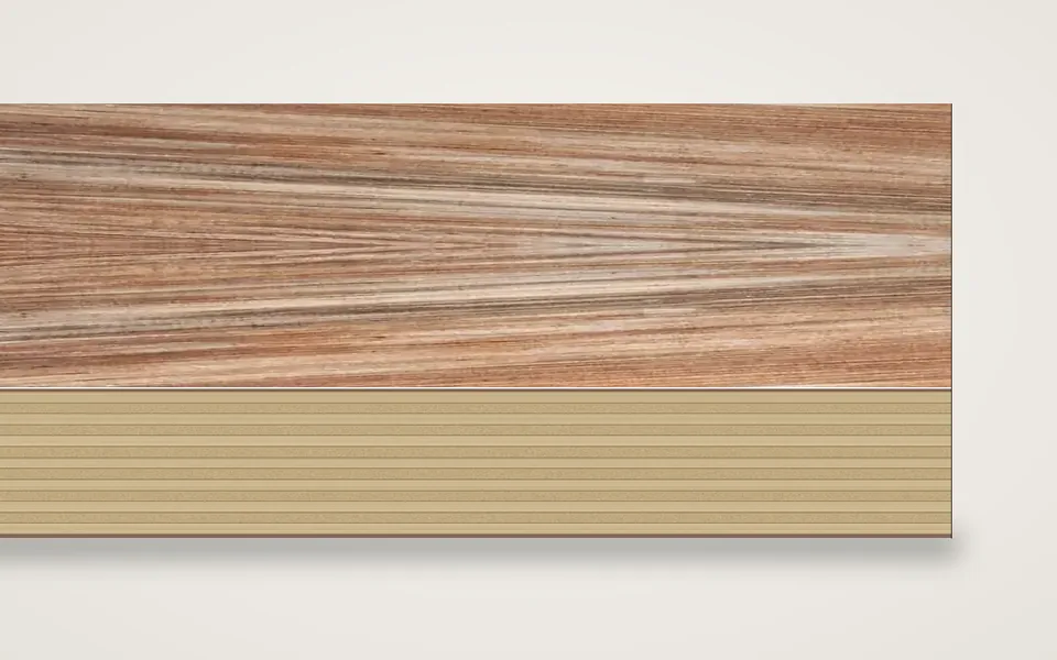 Banane furnierte Multiplexplatte (Birke) 19 mm – 600 × 800 mm, Zuschnitt nach Maß