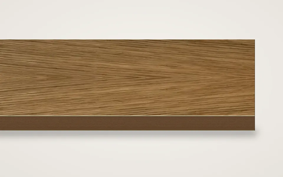 Brauneiche furnierte HDF-Platte 7 mm – 600 × 800 mm, Zuschnitt nach Maß