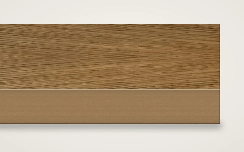 Brauneiche furnierte MDF-Platte 19 mm – 600 × 800 mm, Zuschnitt nach Maß