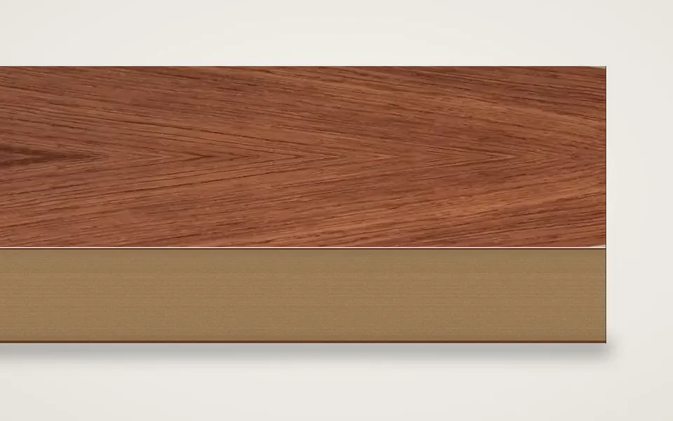Bubinga furnierte MDF-Platte 19 mm – 600 × 800 mm, Zuschnitt nach Maß