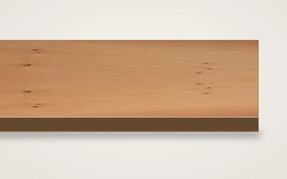 Eibe furnierte HDF-Platte 7 mm – 600 × 800 mm, Zuschnitt nach Maß
