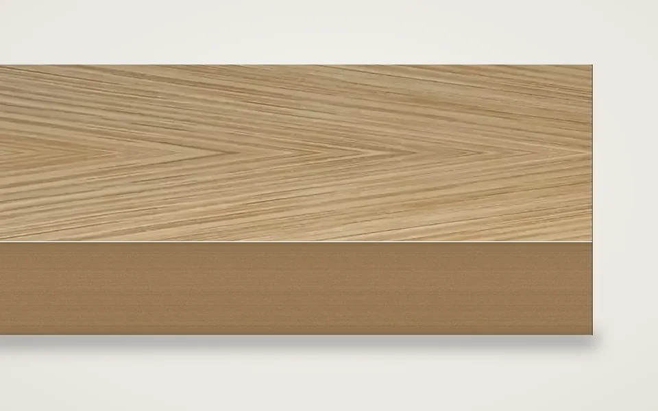 Eiche amerikanisch furnierte MDF-Platte 19 mm – 600 × 800 mm, Zuschnitt nach Maß