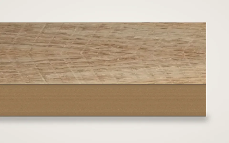 Eiche sägerau furnierte MDF-Platte 19 mm – 600 × 800 mm, Zuschnitt nach Maß
