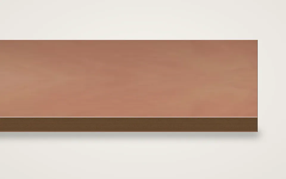 Elsbeere furnierte HDF-Platte 7 mm – 600 × 800 mm, Zuschnitt nach Maß