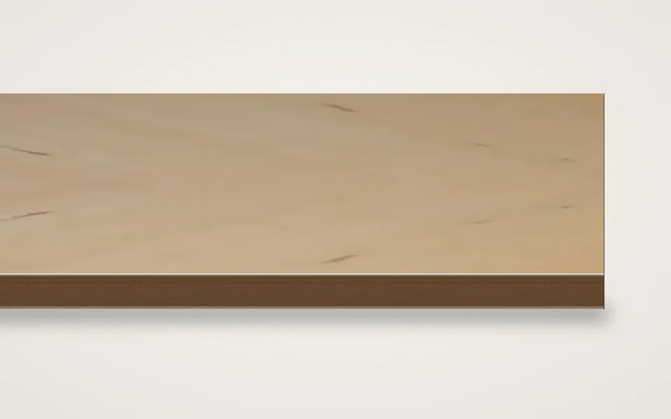 Erle furnierte HDF-Platte 7 mm – 600 × 800 mm, Zuschnitt nach Maß