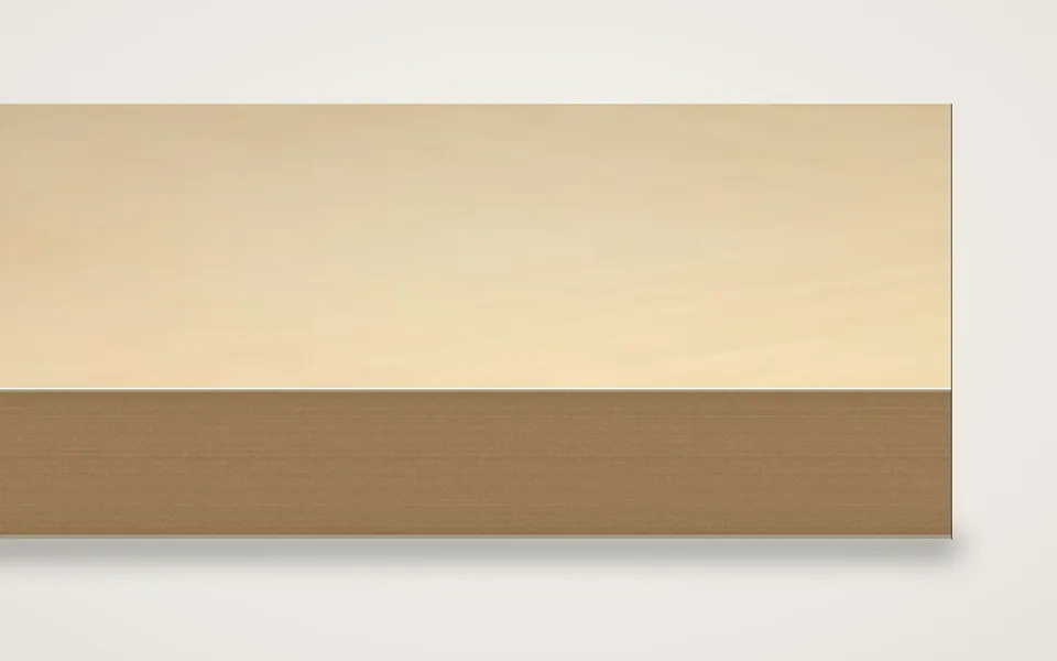 Fichte furnierte MDF-Platte 19 mm – 600 × 800 mm, Zuschnitt nach Maß