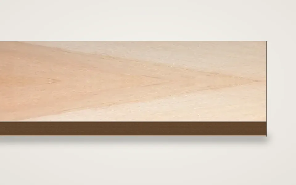 Hemlock furnierte HDF-Platte 7 mm – 600 × 800 mm, Zuschnitt nach Maß