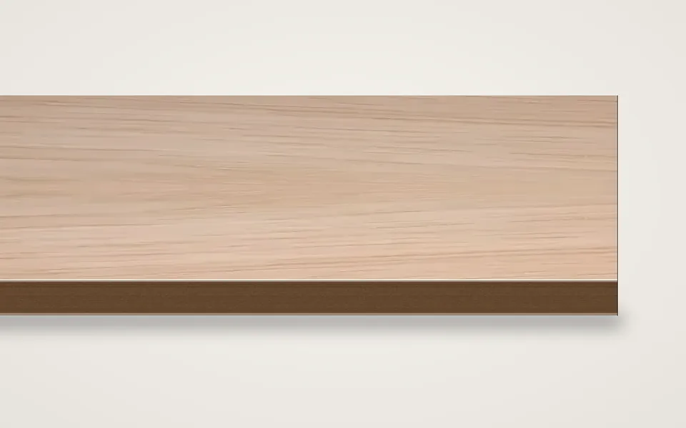 Hickory furnierte HDF-Platte 7 mm – 600 × 800 mm, Zuschnitt nach Maß