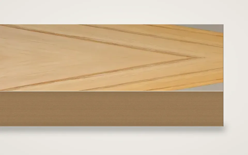 Kastanie furnierte MDF-Platte 19 mm – 500 × 1000 mm, Zuschnitt nach Maß