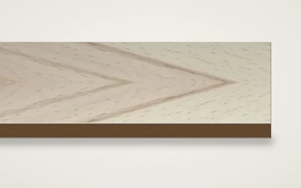 Kernbuche furnierte HDF-Platte 7 mm – 500 × 1000 mm, Zuschnitt nach Maß