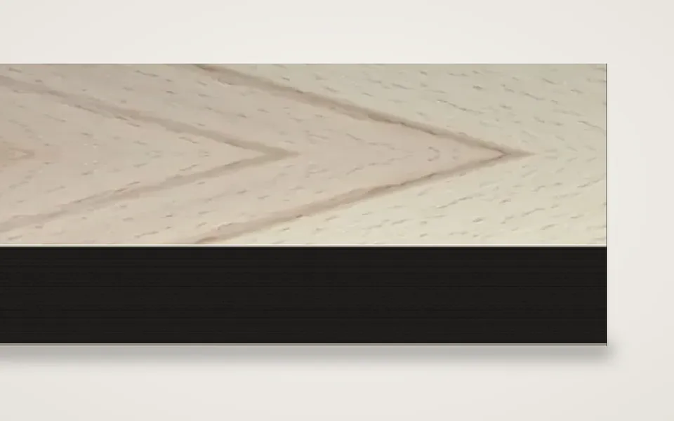 Kernbuche furnierte MDF-Platte schwarz durchgefärbt 20 mm – 600 × 800 mm, Zuschnitt nach Maß