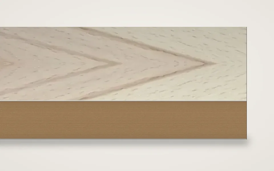 Kernbuche furnierte MDF-Platte 19 mm – 600 × 800 mm, Zuschnitt nach Maß