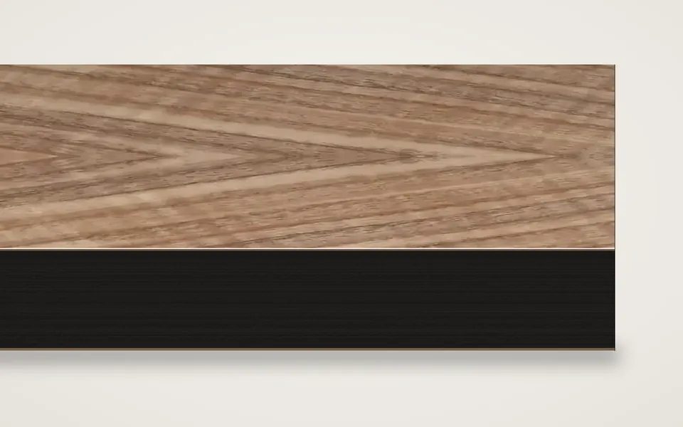 Kernesche furnierte MDF-Platte schwarz durchgefärbt 20 mm – 600 × 800 mm, Zuschnitt nach Maß
