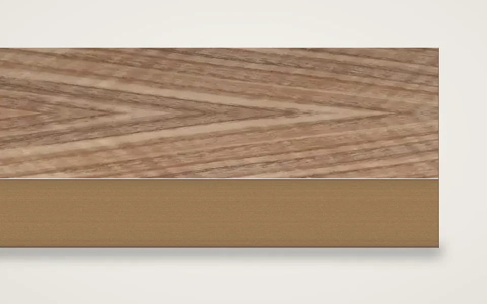 Kernesche furnierte MDF-Platte 19 mm – 500 × 1000 mm, Zuschnitt nach Maß