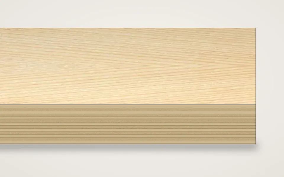 Kiefer nordisch furnierte Multiplexplatte (Birke) 19 mm – 600 × 800 mm, Zuschnitt nach Maß