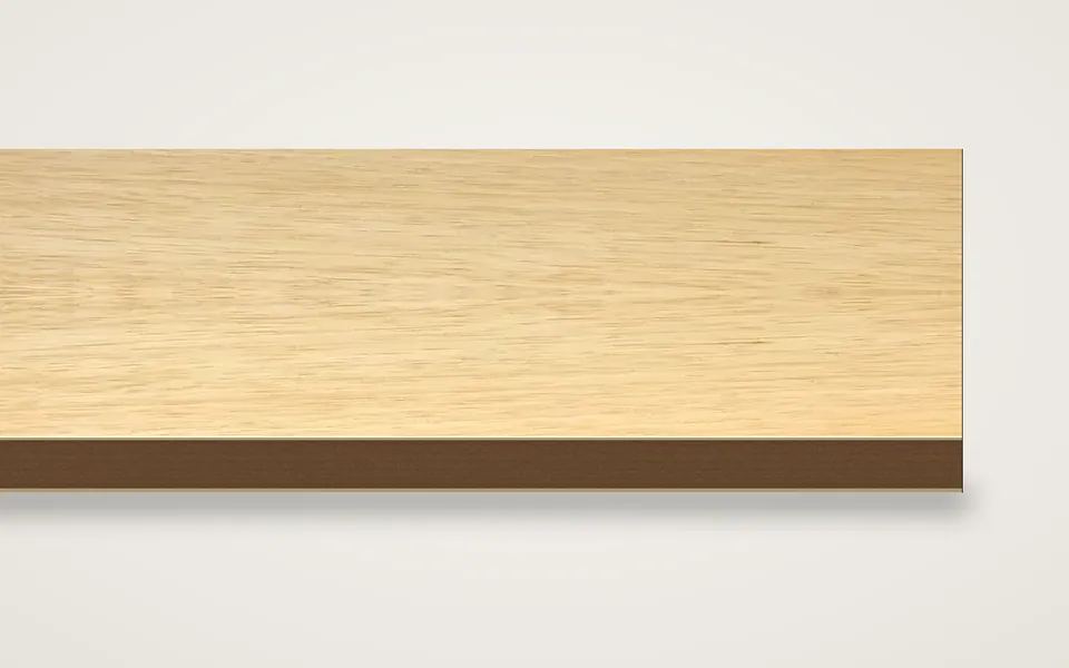 Limba furnierte HDF-Platte 7 mm – 600 × 800 mm, Zuschnitt nach Maß