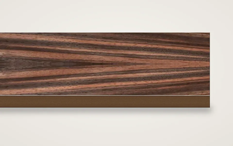 Makassar furnierte HDF-Platte 7 mm – 600 × 800 mm, Zuschnitt nach Maß