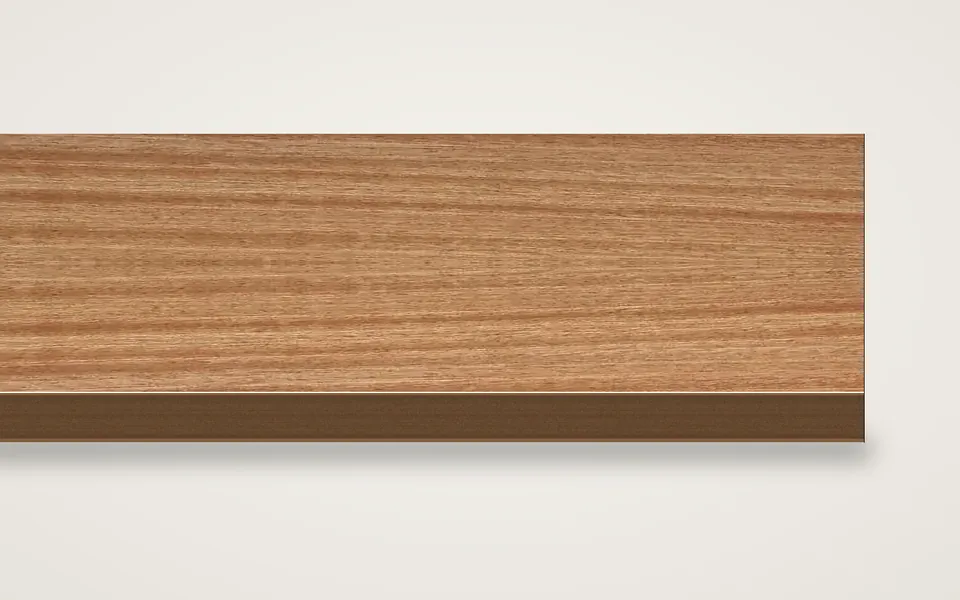Makoré furnierte HDF-Platte 7 mm – 600 × 800 mm, Zuschnitt nach Maß