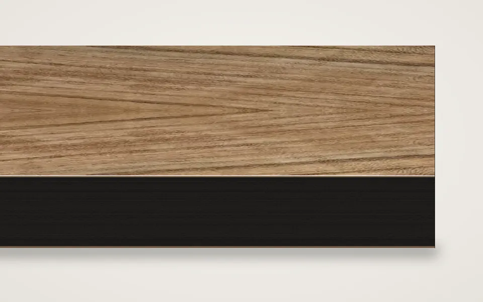 Ovangkol/Amazakoué furnierte MDF-Platte schwarz durchgefärbt 20 mm – 600 × 800 mm, Zuschnitt nach Maß