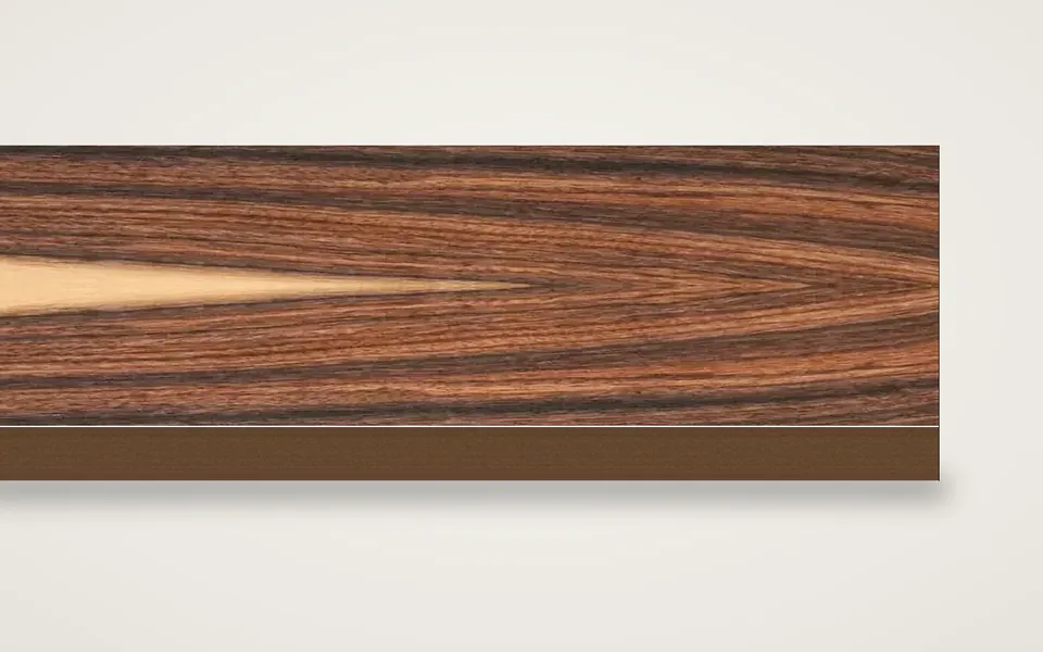 Palisander Santos- furnierte HDF-Platte 7 mm – 500 × 1000 mm, Zuschnitt nach Maß