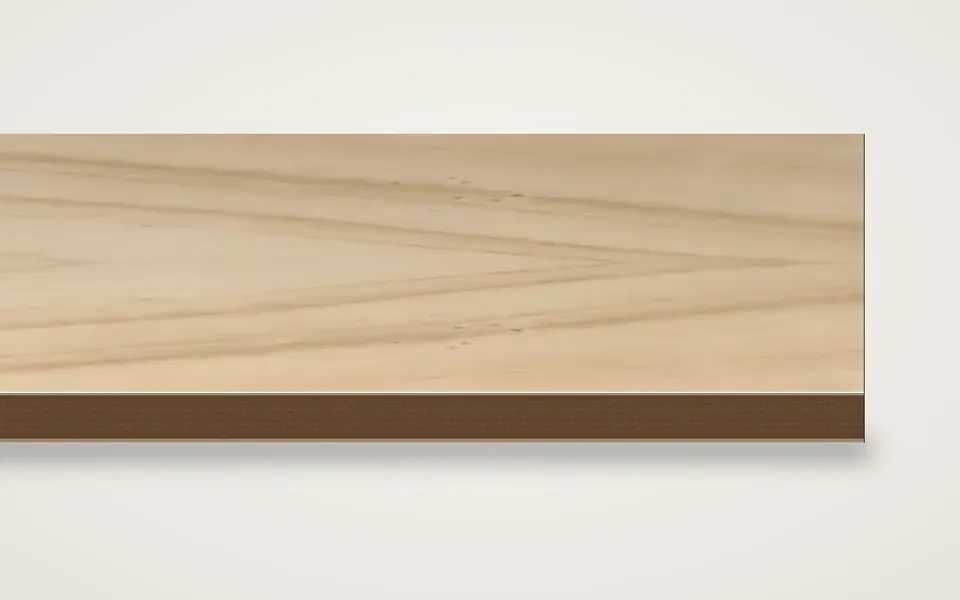 Pappel furnierte HDF-Platte 7 mm – 500 × 1000 mm, Zuschnitt nach Maß