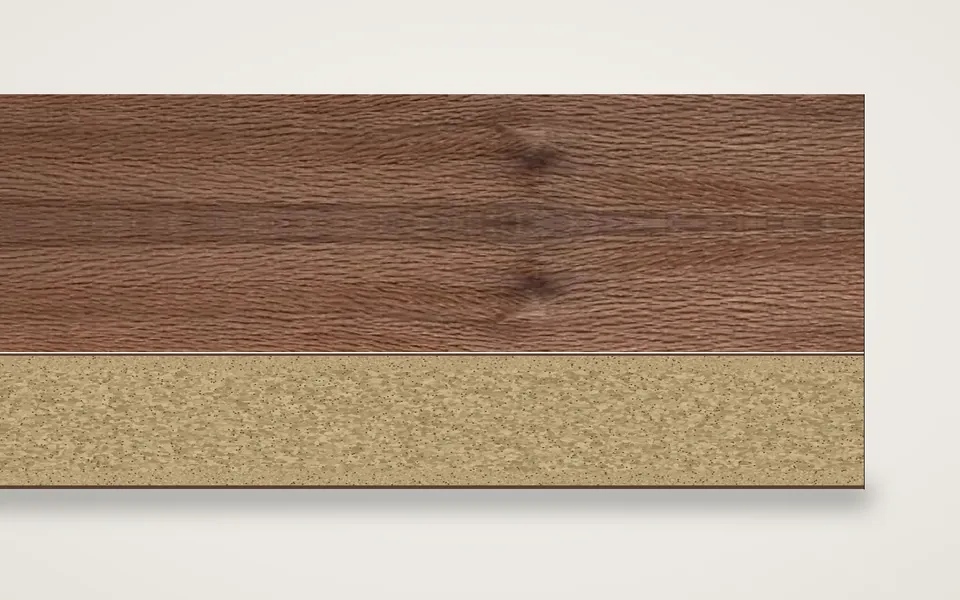 Platane furnierte Spanplatte 19 mm – 600 × 800 mm, Zuschnitt nach Maß