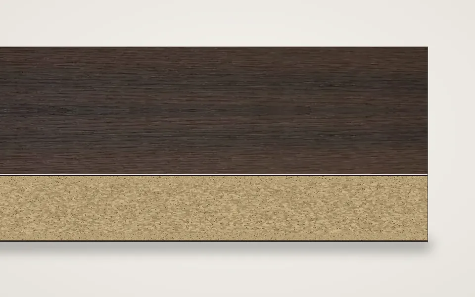 Räuchereiche furnierte Spanplatte 19 mm – 600 × 800 mm, Zuschnitt nach Maß