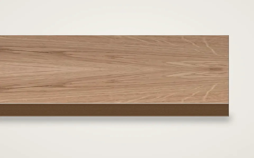Riss-/Balkeneiche furnierte HDF-Platte 7 mm – 500 × 1000 mm, Zuschnitt nach Maß