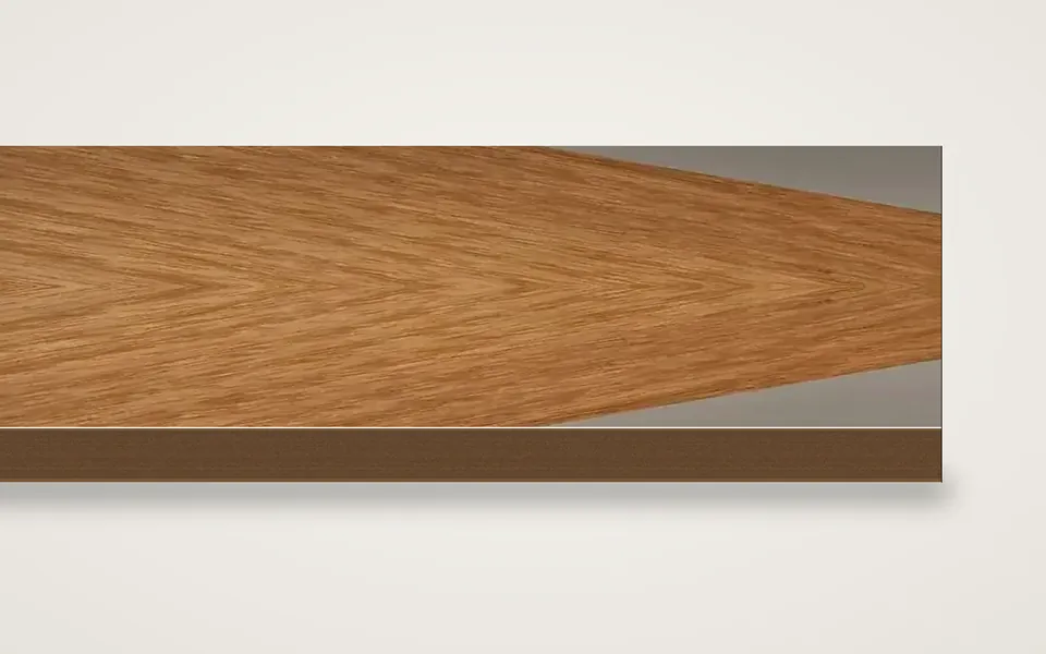 Robinie furnierte HDF-Platte 7 mm – 600 × 800 mm, Zuschnitt nach Maß