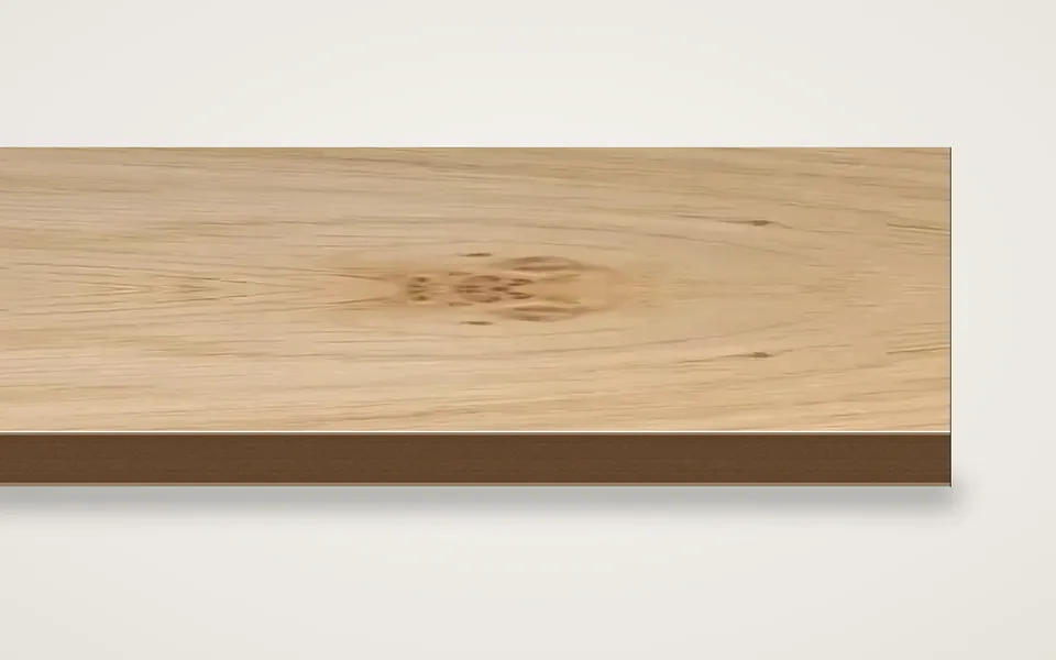 Roseneiche furnierte HDF-Platte 7 mm – 500 × 1000 mm, Zuschnitt nach Maß