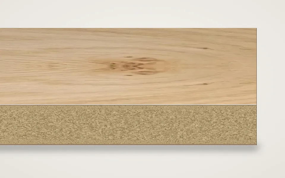 Roseneiche furnierte Spanplatte 19 mm – 600 × 800 mm, Zuschnitt nach Maß
