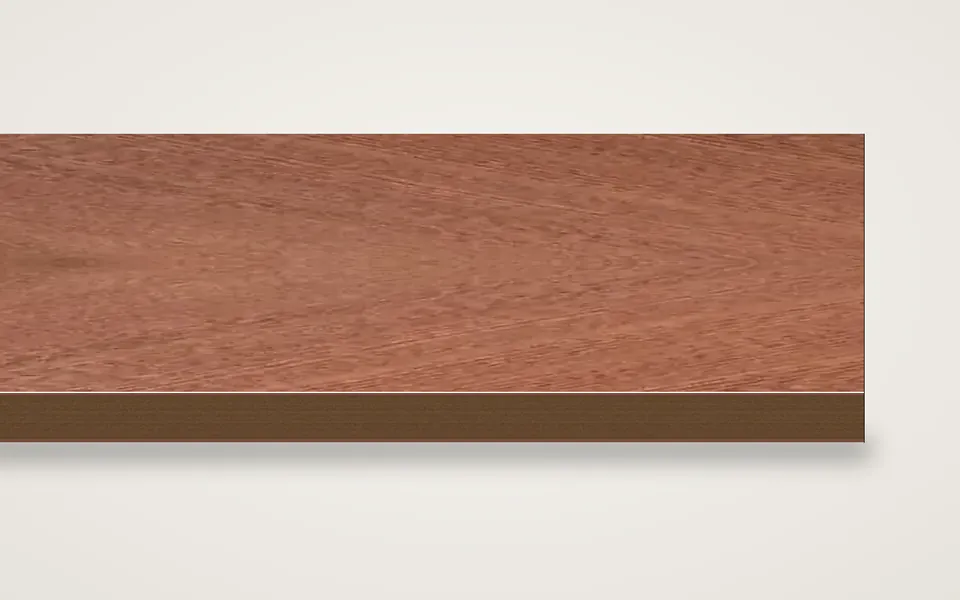 Sapelli furnierte HDF-Platte 7 mm – 600 × 800 mm, Zuschnitt nach Maß