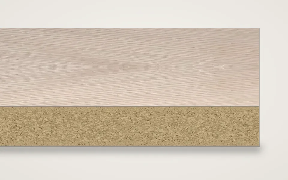 Sen furnierte Spanplatte 19 mm – 600 × 800 mm, Zuschnitt nach Maß