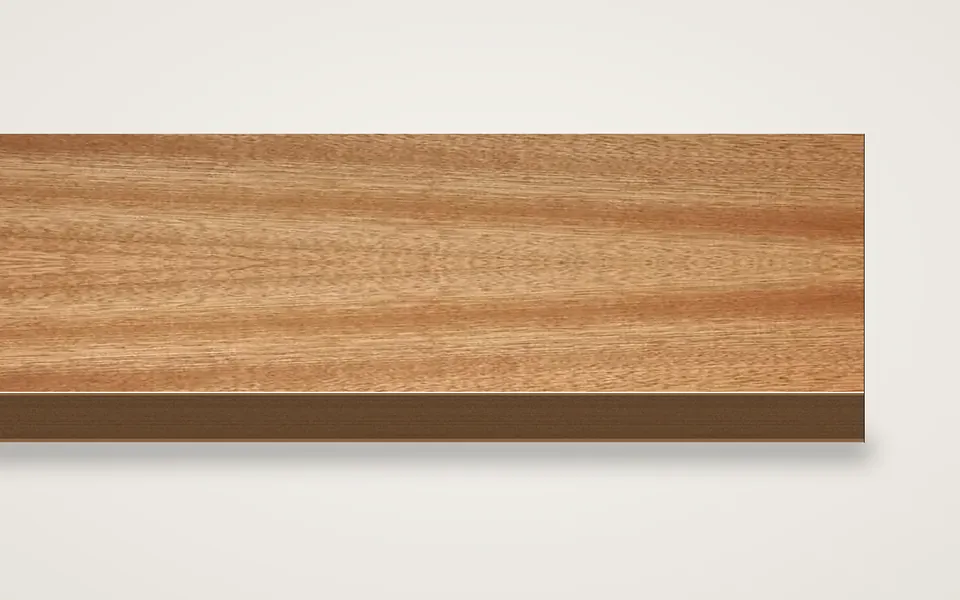 Tiama furnierte HDF-Platte 7 mm – 600 × 800 mm, Zuschnitt nach Maß