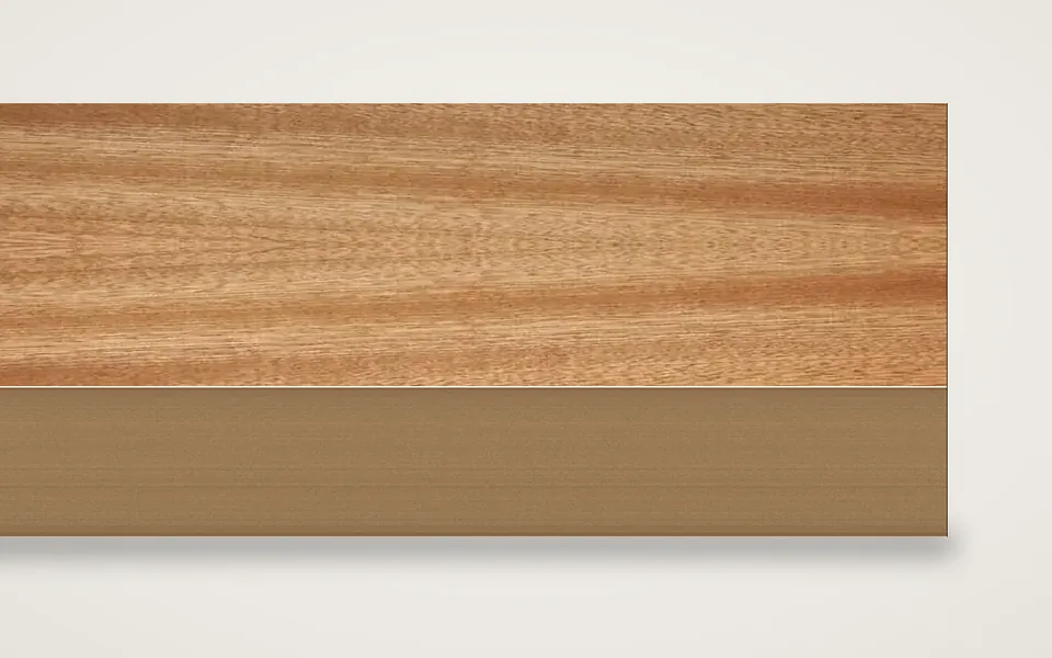Tiama furnierte MDF-Platte 19 mm – 600 × 800 mm, Zuschnitt nach Maß