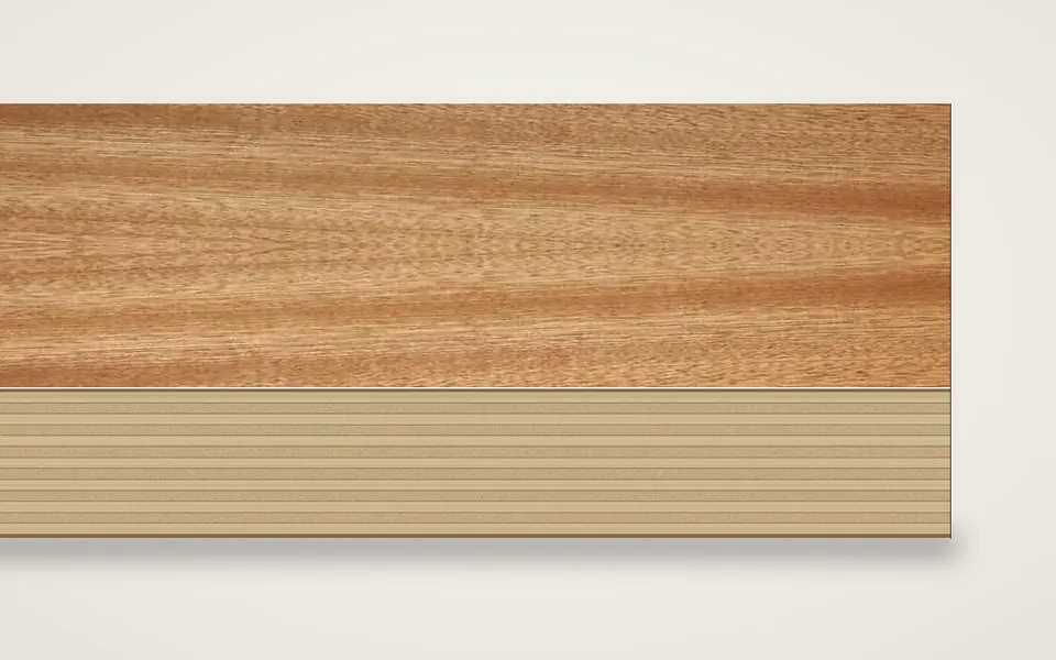 Tiama furnierte Multiplexplatte (Birke) 19 mm – 600 × 800 mm, Zuschnitt nach Maß