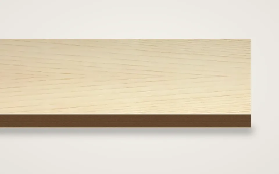 Weissesche furnierte HDF-Platte 7 mm – 600 × 800 mm, Zuschnitt nach Maß
