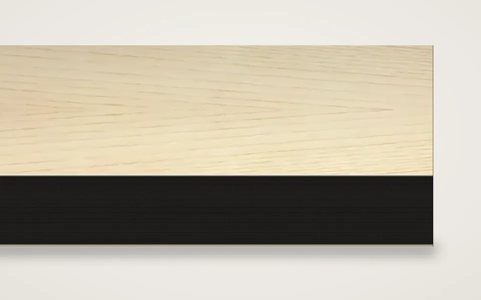 Weissesche furnierte MDF-Platte schwarz durchgefärbt 20 mm – 600 × 800 mm, Zuschnitt nach Maß