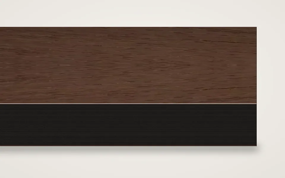 Wengé furnierte MDF-Platte schwarz durchgefärbt 20 mm – 600 × 800 mm, Zuschnitt nach Maß